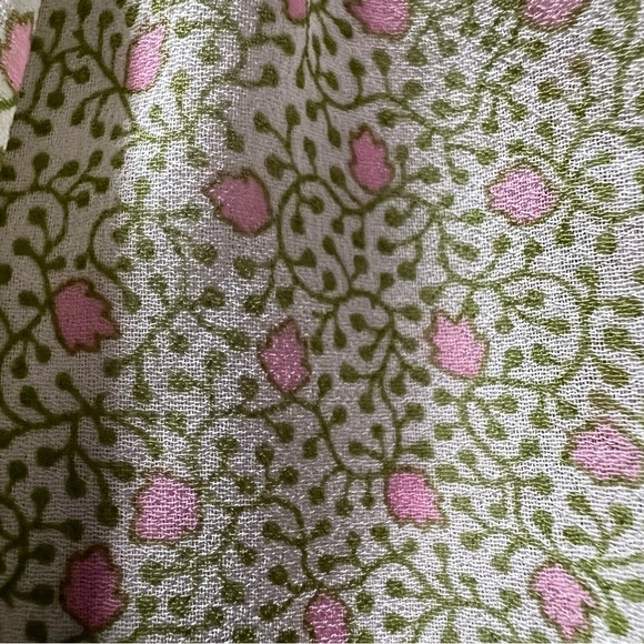 Aritzia Wilfred Tempest Mini Dress SZ XL In Birch Marsh Green Romantic Feminine - Picture 3 of 14